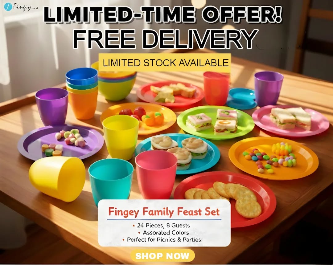 Limited-Time Offer: Free Delivery on the Fingey Family Feast Set