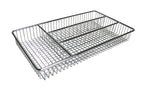 FurnitureXtra Deluxe Stainless Steel Cutlery Tray – Chrome, 32×18.5×4 cm | Organiser for Kitchen Drawers