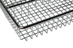 FurnitureXtra Deluxe Stainless Steel Cutlery Tray – Chrome, 32×18.5×4 cm | Organiser for Kitchen Drawers