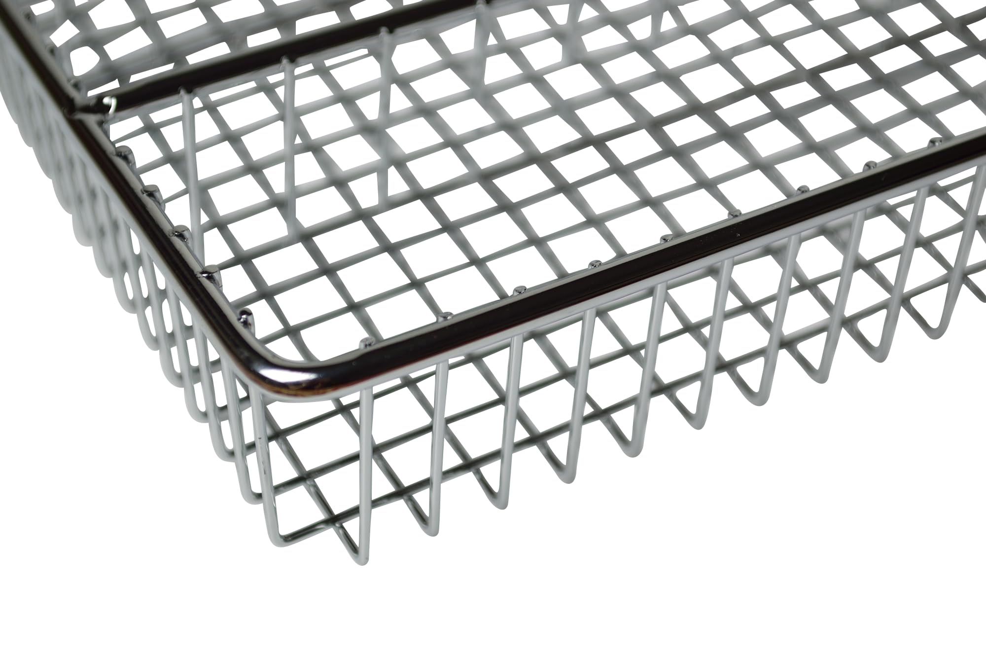 FurnitureXtra Deluxe Stainless Steel Cutlery Tray – Chrome, 32×18.5×4 cm | Organiser for Kitchen Drawers