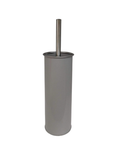 Classic Style Powder Coated Epoxy Steel Toilet Brush Holder (Grey)