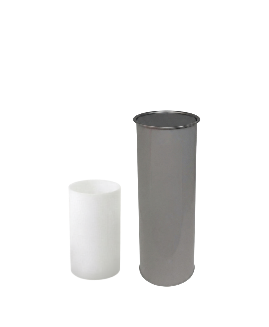 Classic Style Powder Coated Epoxy Steel Toilet Brush Holder (White)