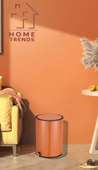 Space-Saving Pedal Bin with Inner Bucket & Carry Handle – 3L 5L 6L Kitchen/Bathroom