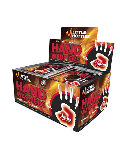 Little Hotties Box of Hand Warmers 40 Pairs