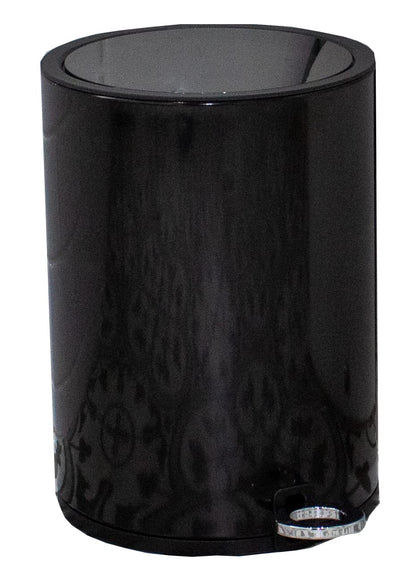 FurnitureXtra™ Modern Style Powder Coated Soft Close Pedal Bin, Plastic Inner bucket, ABS lid