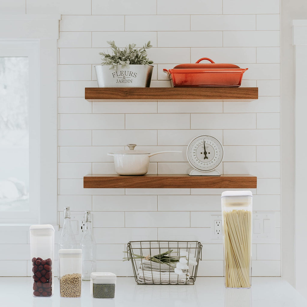 FurnitureXtra Stackable Airtight Food Storage Containers with Lids BPA Free