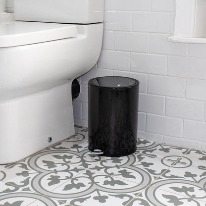 FurnitureXtra™ Modern Style Powder Coated Soft Close Pedal Bin, Plastic Inner bucket, ABS lid