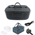 Electric Lunch Box Portable Food Heater Stainless Steel Inner Pot Food Container For Office Outdoor Camping Bento Picnic