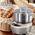 5L 7L Dough Kneading Machine Dough Maker Electric Stainless Steel Blender Flour Mixer Set with Fermentation Function