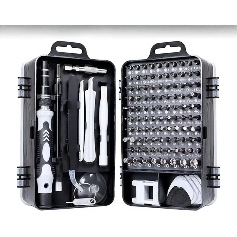 115-in-1 Precision Screwdriver Repair Kit – Professional Multi-Tool Set for Electronics & Mobile Devices