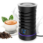 Electric Milk Frother and Steamer Hot Chocolate Machine 400W 4 in 1 Temperature Control 600ml Hot and Cold Milk Foam Maker for L