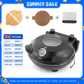 Professional Indoor Electric Pizza Oven – 1200W, 420℃ Fast Heat, Dual Control & 12" Removable Ceramic Stone