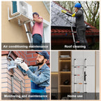 Telescopic Ladder Stainless Steel,load 150kg, Convenient Extendable ,For Pulling Walls, Changing Light Bulbs,Repairing Roofs,RV   4.8   160 Reviews   ౹   2,000+ sold