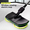 Electric Spin Mop – 2-in-1 Floor Scrubber & Polisher with 180° Swivel for Tile & Hardwood