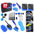 29PCS Car Detailing Brush Kit – Complete Auto Cleaning Set for Interior, Wheels, Vents & Polishing