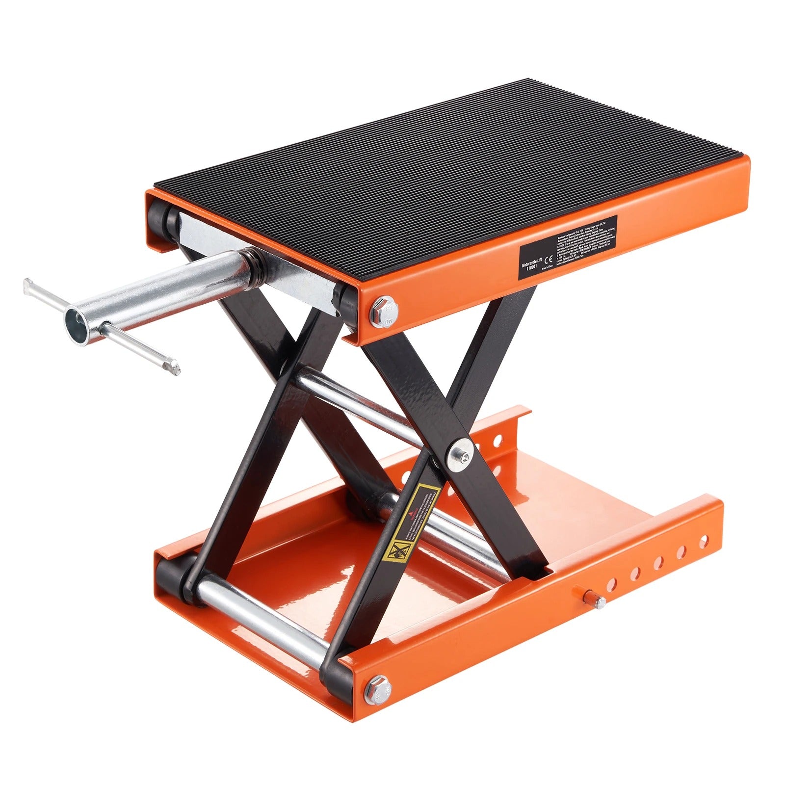 1100 LBS Motorcycle Lift Motorcycle Scissor Lift Jack with Wide Deck & Safety Pin Steel Scissor Jack Fit for Motorcycle   4.9   308 Reviews   ౹   1,000+ sold