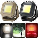 COB LED Rechargeable Inspection Lamp – Waterproof Magnetic Work Light with 180° Adjustable Angle & USB Type-C Charging