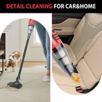 2-in-1 Cordless Handheld Vacuum Cleaner for Home & Car – Powerful 5500Pa Suction, USB Rechargeable