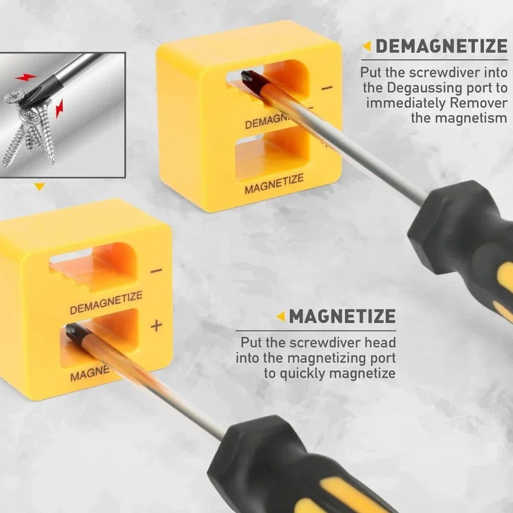 Professional 43-Piece Precision & Standard Screwdriver Set – Phillips, Slotted, Torx, Hex & Pozi Bits