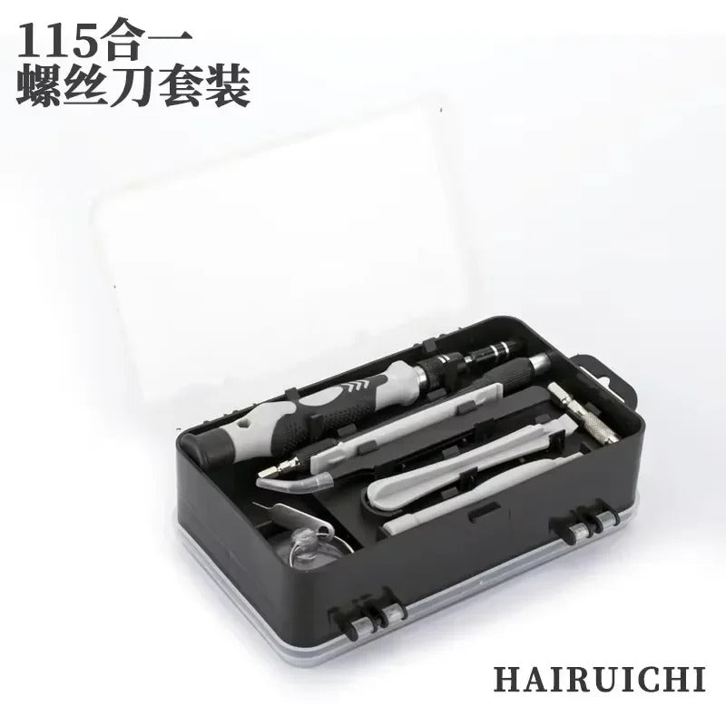 115-in-1 Precision Screwdriver Repair Kit – Professional Multi-Tool Set for Electronics & Mobile Devices