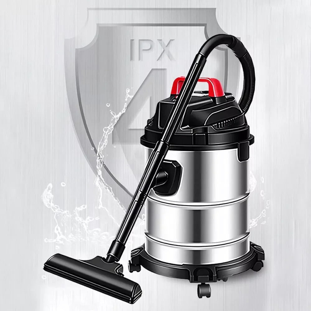 2000W Wet & Dry Vacuum Cleaner 20L Bagless Cylinder | Powerful Stainless Steel Cleaning Kit