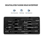 9-Piece Impact Extension Bar Set (1/4", 3/8", 1/2" Drive)