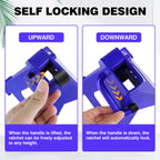 DayPlus Heavy Duty 3 Ton Axle Stands for Car Van 4x4 Caravan Garage Workshop Steel Robust Construction Support Lift 29-43cm,2PCS