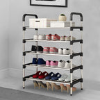 Multi-layer simple shoe rack entrance door storage rack household shoe rack can be stacked to save space shoe rack
