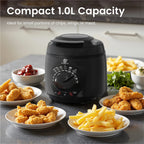 Mini Deep Fat Fryer – 850W-950W Electric Chip Fryer with Removable Oil Tank & Cool-Touch Housing