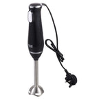 800W 4-in-1 Hand Blender Set – Professional Immersion Blender with Whisk, Chopper & Beaker – Black