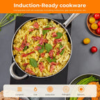 Premium Aluminium Non-Stick Pot & Pan Set (10pc) – Oven-Safe, Dishwasher-Safe & Induction-Ready