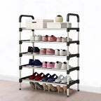 Multi-layer simple shoe rack entrance door storage rack household shoe rack can be stacked to save space shoe rack