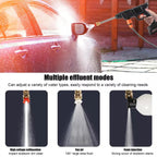 Portable Electric Pressure Washer Gun – 260W, 30BAR Peak Pressure, Rechargeable 24V Cordless Power Cleaner
