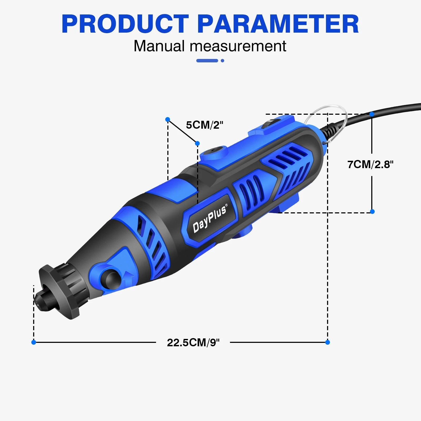 135W Rotary Tool Kit with 80pcs Accessories – Variable Speed 10000–32000 RPM Electric Multi Tool Grinder for Cutting, Drilling, Engraving, Polishing (Dremel Compatible)