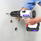 Cordless Drill Set, 21V Drill with 1.5Ah Battery, Cordless Screwdriver with Battery and Charger, Home DIY Tool Kit