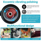 125mm Cordless Eccentric Polisher Set – High-Performance 380W Buffer for Car Detailing & Home DIY
