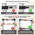 Telescopic Ladder Stainless Steel,load 150kg, Convenient Extendable ,For Pulling Walls, Changing Light Bulbs,Repairing Roofs,RV   4.8   160 Reviews   ౹   2,000+ sold