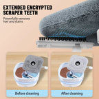 VickHome 360° Turbo Spin Mop and Bucket Set with 2.5L Capacity, Stainless Steel Handle & 3 Mop Heads