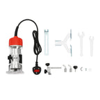 800W Electric Wood Router Machine – 30000RPM Woodworking Trimmer for Edge Trimming, Grooving & DIY Carpentry
