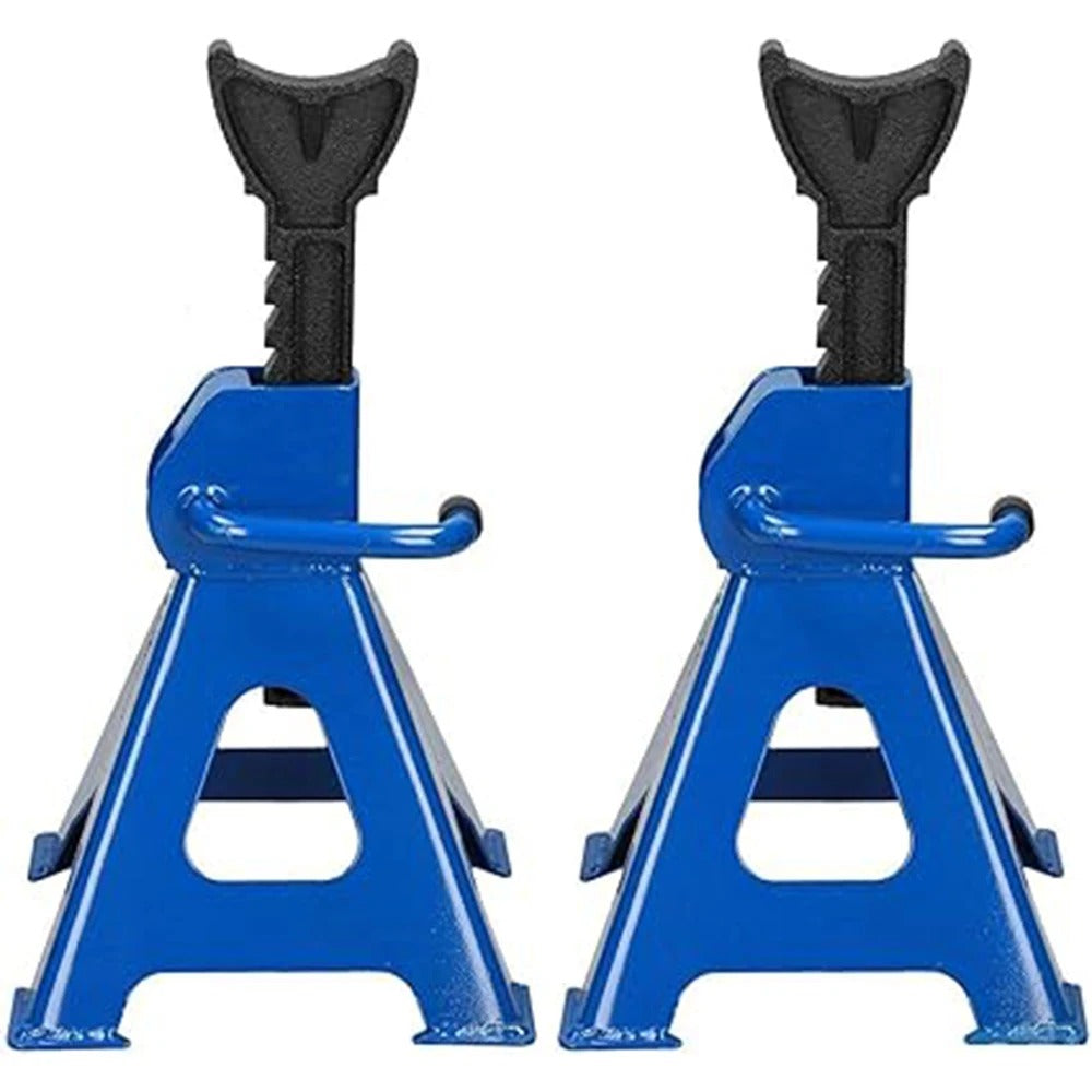 3 Ton Axle Stands – Adjustable Heavy Duty Steel Jack Stands (11.4–17 Inch), Set of 2