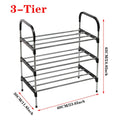Multi-layer simple shoe rack entrance door storage rack household shoe rack can be stacked to save space shoe rack