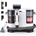 Lubluelu V8 800W Hot Water Carpet Cleaner 60°C Deep Clean Pet Stains 15kPa Strong Suction 5M Long Power Cord 1.75L Tank