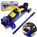 2-Ton Hydraulic Trolley Jack – Heavy-Duty Steel Floor Jack for Cars & Vans (135–320mm Lift)