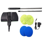 Electric Spin Mop – 2-in-1 Floor Scrubber & Polisher with 180° Swivel for Tile & Hardwood